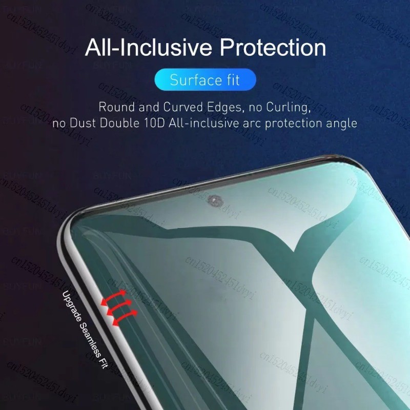 Dành Cho Infinix Hot 50i 50 40i 40 30i 30 20S 20i 20 Pro Plus Chơi NFC 5G 4G 3 Cái 1000D HD Phim Hydrogel Mềm Trong Suốt Chống Ánh Sáng Xanh Bảo Vệ Màn Hình Điện Thoại Chống Cháy Nổ