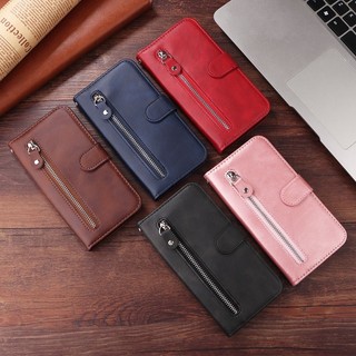 Ốp Ví Dây Kéo Mới Vivo Y21 Y21s Y21t Y21g Y21a Y33s Y76 Y76s Y15a Y15s V21e Y73 Y71t V21 Y10 Y01 Y55 Y75 T1 Y72 Y52 Y53s Y55s Bao Da Từ Tính Bảo Vệ Điện Thoại