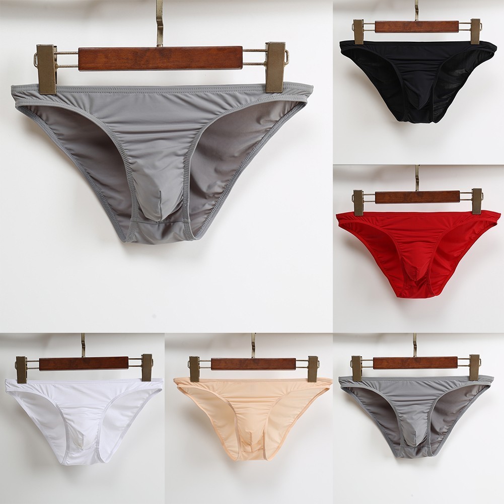 ⚡Tin TỨC MỚI CHO NAM⚡Gợi Cảm Nam Bulge Túi Thông G-String Quần Lót Bikini Chắc Chắn Quần Đùi Quần Lót
