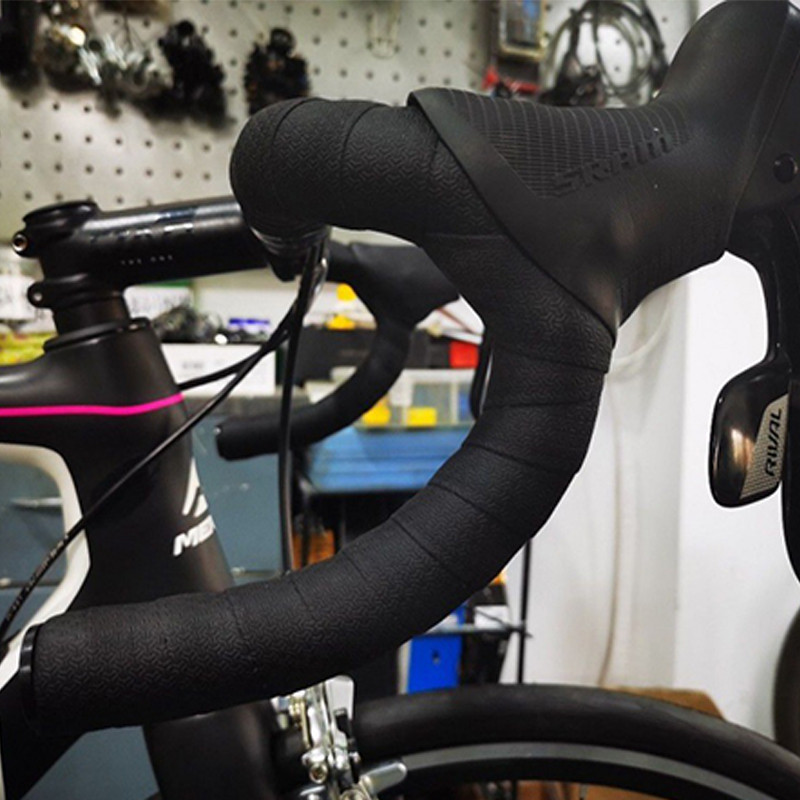 BUCKLOS Thanh Băng Cho Xe Đạp Đường Bộ Tay Lái Băng Cho Fixie Gear Dây PU EVA Bọc Đục Lỗ Tay Lái Xe Đạp Thắt Lưng Phụ Kiện Đi Xe Đạp