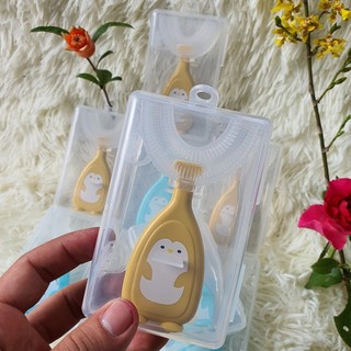 Bàn Chải Đánh Răng Chữ U Silicon bé yêu thích loại có hộp 🍑 Siêu Thị Hoa
