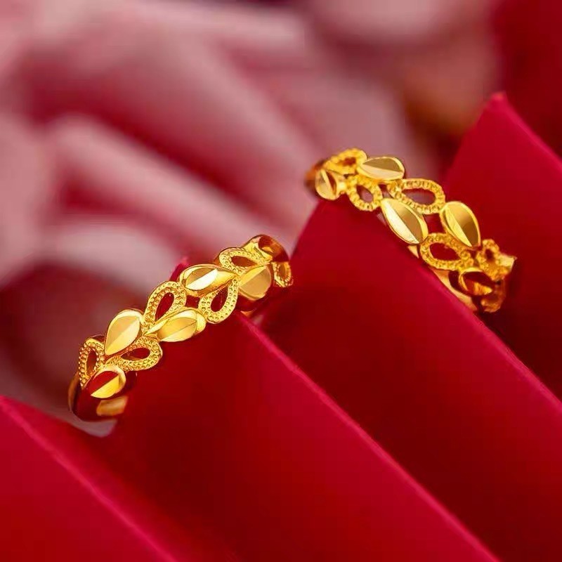 Women's Gold-Plated Ring, adjustable by dreamlife.vn