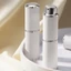 Hộp đựng chất lỏng WOODNEST 8 ml, Máy phun nước hoa Mini có thể đổ lại, Máy ép quay bằng da cao cấp di động Loại lót Hộp đựng mỹ phẩm bằng kính Quà tặng