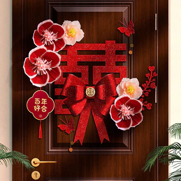 3d Vòng Hoa Ba Chiều Trang Trí Tường Nhân Vật Hạnh Phúc Dán Trang Trí Phòng Cưới Người Ảnh Hưởng Trang Trí Phòng Cưới Nam Nữ Vuông Phòng Ngủ Trang Trí Phòng Cưới Cao Cấp Đám Cưới Phòng Mới Vòng Hoa Nh
