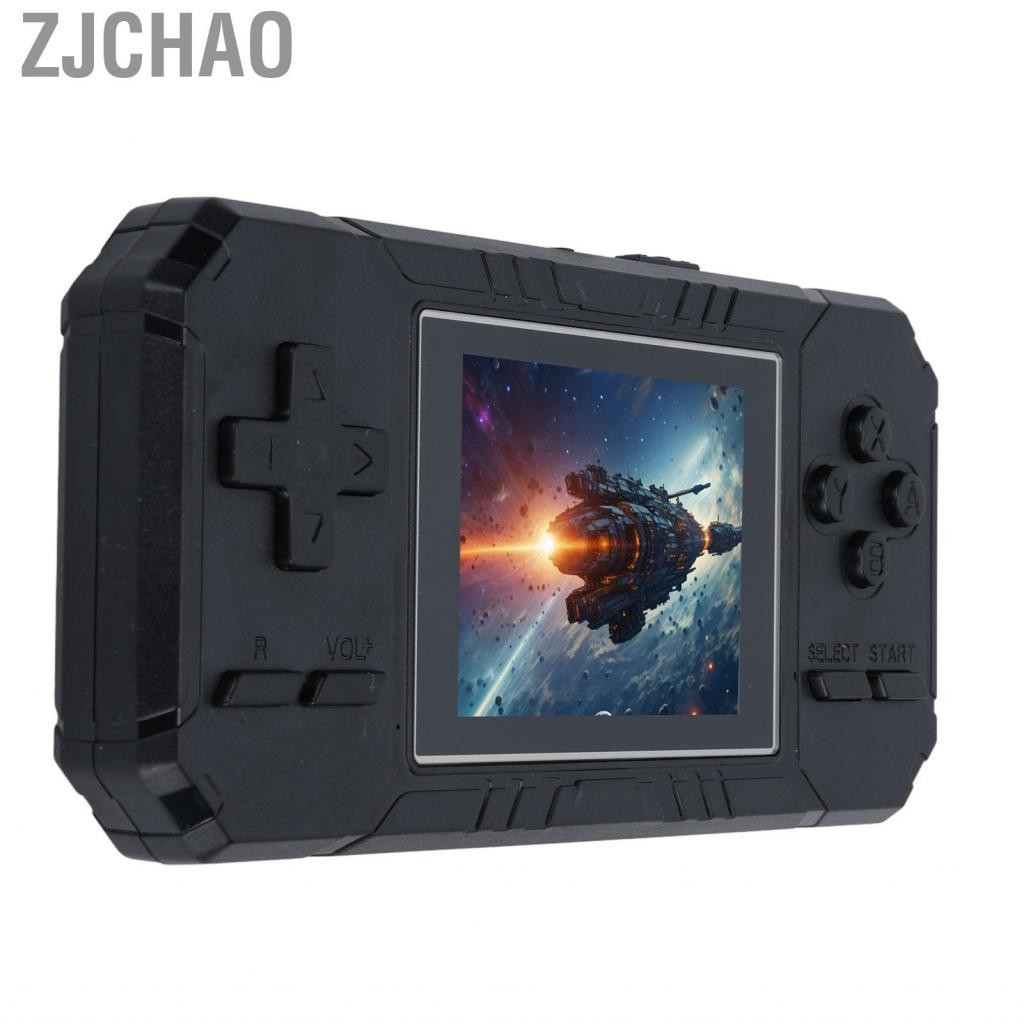 Zjchao Bảng điều khiển trò chơi retro 3 inch được xây dựng trong 520 trò chơi Màn hình màu Hỗ trợ chơi game cầm tay kết nối tv cầu thủ đôi S8