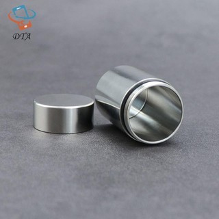 [DTA] 1 Hộp đựng thuốc Hộp đựng trà Bình đựng trà Vòng bằng thép không gỉ Bảo quản di động Hộp đựng thảo mộc kín khí VN