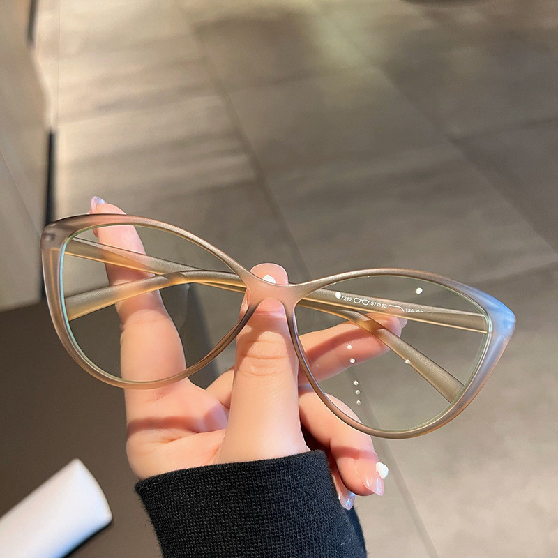 Kính cường lực cao dành cho nữ độc đáo Kính mắt chuyển màu cổ điển thời trang Mắt mèo