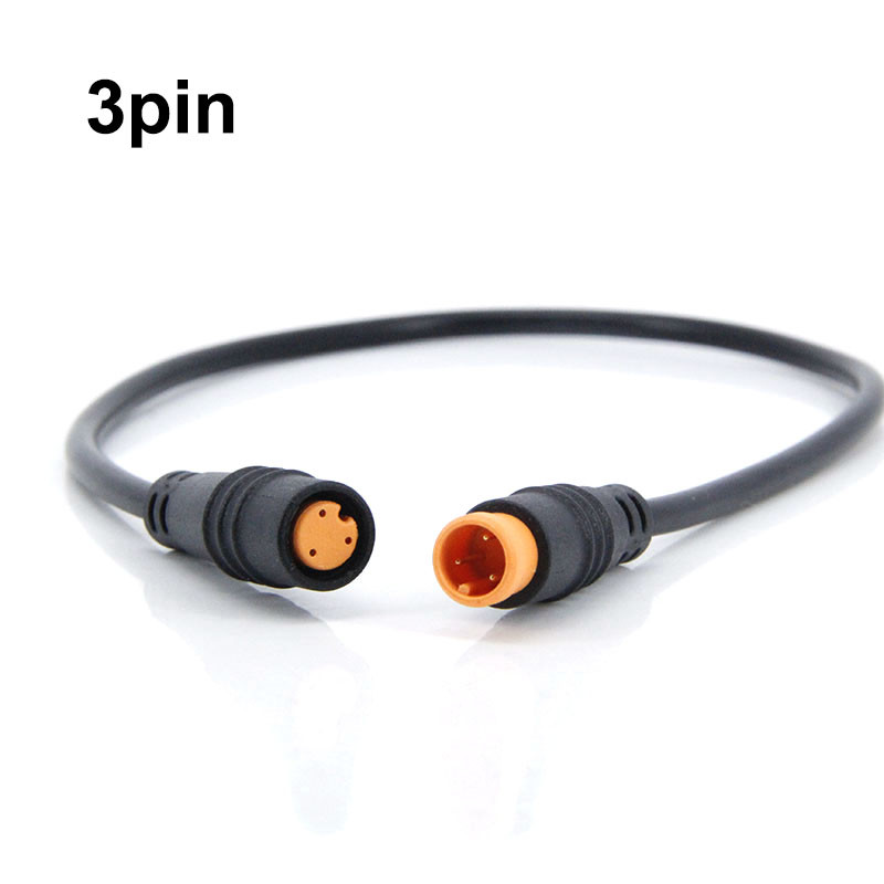 Cáp Nối E-bike 30cm M8 2/3 Pin, chống thấm nước, tương thích cảm biến tốc độ cho xe đạp điện