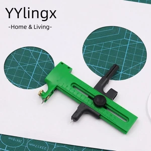 YYlingx Cắt Giấy Hình Tròn Đường Kính 112mm Kèm Bánh Cóc