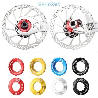 Mon Xe Đạp Trung Tâm Khóa Bánh Xe Trung Tâm Thùng Trục Đĩa Cánh Quạt Khóa Nhẫn Xe Đạp Leo Núi Centerlock Khóa Trung Tâm Lo
