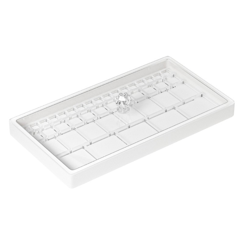 KING Bền Acrylic Chống Bụi Phụ Kiện Đồng Hồ Khay Bảo Quản Cho Các Bộ Phận Đồng Hồ Tuyệt Vời Cho Bộ Thu Và Nhà Sản Xuất Đồng Hồ
