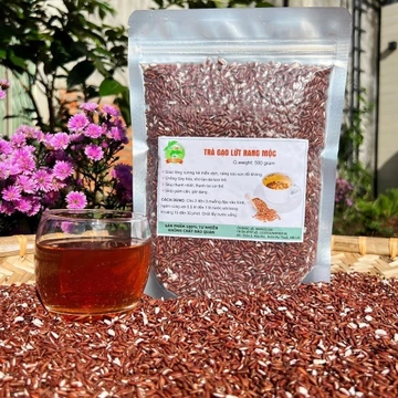 [1KG ] Trà gạo lứt huyết rồng rang mộc, trà gạo lứt hỗ trợ giảm cân cực tốt nguyên chất nhà làm