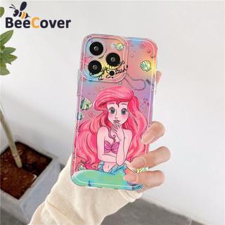 Ốp điện thoại mềm trong suốt nàng tiên cá & công chúa Rapunzel cho IPhone 15 14 13 12 11 Pro ProMax XS XR XSmax Mini 7 8 + Plus SE 2020 Vỏ silicon DCT