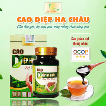 Cao diệp hạ châu nguyên chất Mai Thị Thủy 100gr - Giải độc gan, hạ men gan