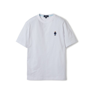 Áo thun cotton cổ tròn in hình mùa xuân mới của WHOAU dành cho nam và nữ