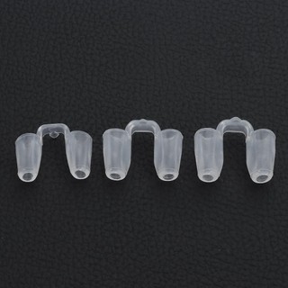 [Chất lượng cao] THEHOMECO Nostril Hỗ trợ định hình, Kẹp mũi Silica Gel nâng mũi, Định hình silicon sau phẫu thuật Điều chỉnh mũi cong