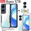 Ốp điện thoại di động chống rơi 3in1 Honor X7B + Phim kính cường lực X 7B X7B X7A + Phim ống kính