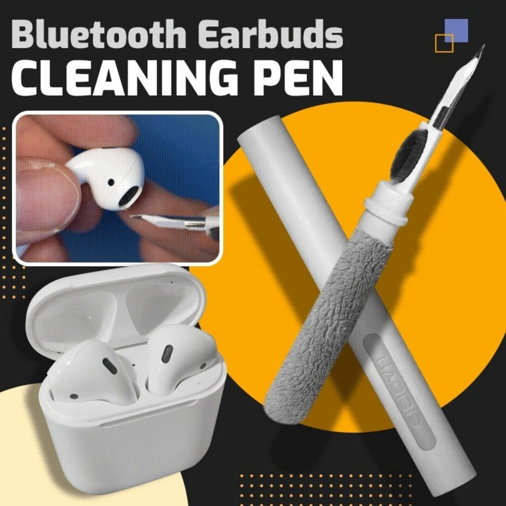 [Ngôi sao tương lai] Bút làm sạch thông minh cho tai nghe Tai nghe Dụng cụ làm sạch Earpod Cleaner Earpod Cleaning Kit