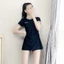 Đồ Bơi Chuyên Nghiệp Mùa Xuân Nóng Đồ Bơi Cổ Tích Nữ Một Mảnh Gợi Cảm Bụng Tay Ngắn Học Sinh Hàn Quốc Bộ Đồ Tắm