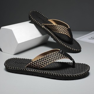 Dép Nam Mùa Hè Dép xỏ ngón Nam Dép Đi Ngoài Chống Trơn Trượt, Giày Đi Biển Sandal Thời Trang Thường Ngày