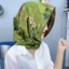 Khăn trùm đầu nữ ESSENCEH, Mũ trùm đầu mềm thoáng khí, Khăn lụa mô phỏng chống nắng thời trang mùa xuân hè