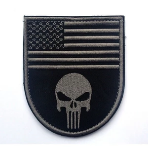 Patch huy hiệu cờ Mỹ hình khiên
