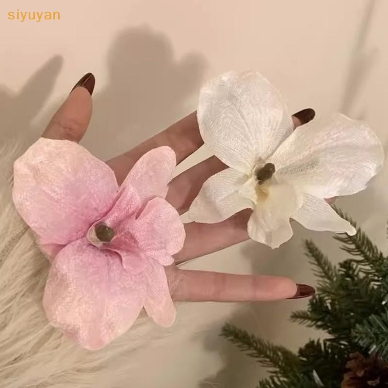 Siyuyan Mô Phỏng Hoa Lan Kẹp Tóc Hoa Kẹp Tóc Cho Nữ Bên Biển Kẹp Tóc Bên Kẹp Phụ Kiện Tóc Thời Trang VN