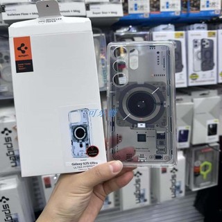 Ốp Điện Thoại Silicon Thích Hợp Cho Samsung S24 / S25 Ultra / S23 / S22 Siêu Hấp Thụ Bảo Vệ Toàn Diện Chống Rơi Mô Hình 3D Trong Suốt.