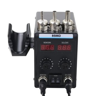 Trạm Hàn BGA 8586D – Màn Hình Kép, Bút Khí Nóng, Nâng Cấp Hàn Điện Chuyên Dụng