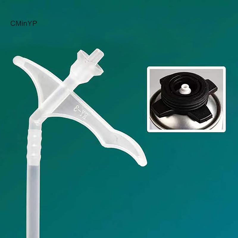 Cyp 10 Chiếc Xịt Bọt Ống Vòi Phun Đổ Bọt Polyurethane Keo Súng Kết Nối Ống Thay Thế DIY Cách Nhiệt Ống Bọt Vinh Quang