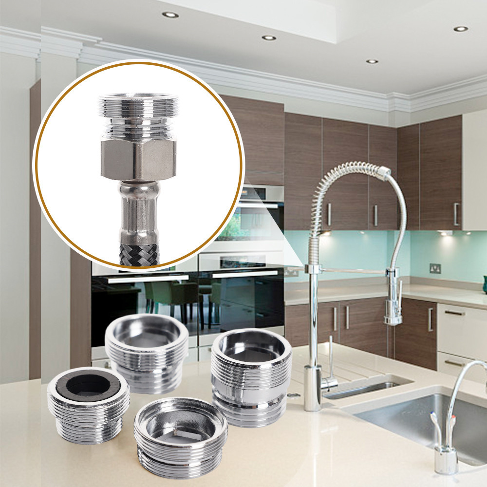Khớp Nối Vòi Nước 22mm Male Sang M18 M24 M22 M24-1 / 2 '' Male Bằng Nhôm