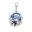 SQ3 YouTuber Móc Khóa Móc Khóa Anime Ảo Lên Acrylic Túi Mặt Dây Chuyền Hoạt Hình Kizuna Shishiro Hình Móc Chìa Khóa Quà Tặng QS3