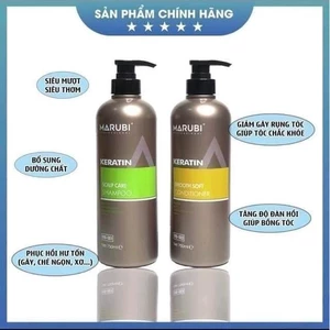 Dầu gội Marubi Hữu cơ Chống gàu Kiểm soát dầu 750ml