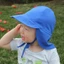 KANGN Trẻ Em Mũ Xô, Vành Rộng Chống Tia UV Mũ Chống Nắng, Du Lịch Ngoài Trời Có Thể Điều Chỉnh Mũ Đi Biển Mùa Hè Bé Trai Bé Gái