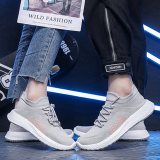 Giày thể thao Unisex Giày thể thao phong cách Hàn Quốc có khả năng hấp thụ mồ hôi Giày nam Còn hàng Miễn phí vận chuyển
