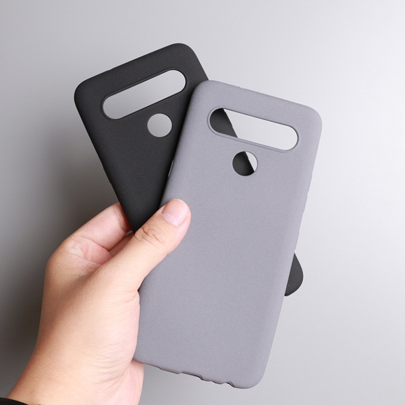 Dành Cho LG V20 V30 V40 V50 V60 ThinQ 5G G7 G8 G8X G8S ThinQ Nhung Chống Vân Tay Vỏ Cát Mềm Mờ Mỏng TPU Vỏ Điện Thoại