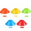 ZENZON 10 Chiếc Chống Bóng Đá Huấn Luyện Ký Đĩa, PE Chịu Áp Lực Bóng Đá Huấn Luyện Ký Đĩa, Bóng Điều Khiển Trường Đánh Dấu Đĩa Đánh Dấu Nón Chịu Áp Lực Bút Đánh Dấu