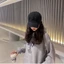 Mũ bóng chày cặp đôi EBINLANDS, Mũ câu cá hợp thời trang cổ điển, Thêu chữ chống nắng Mũ bố thoáng khí Thể thao ngoài trời