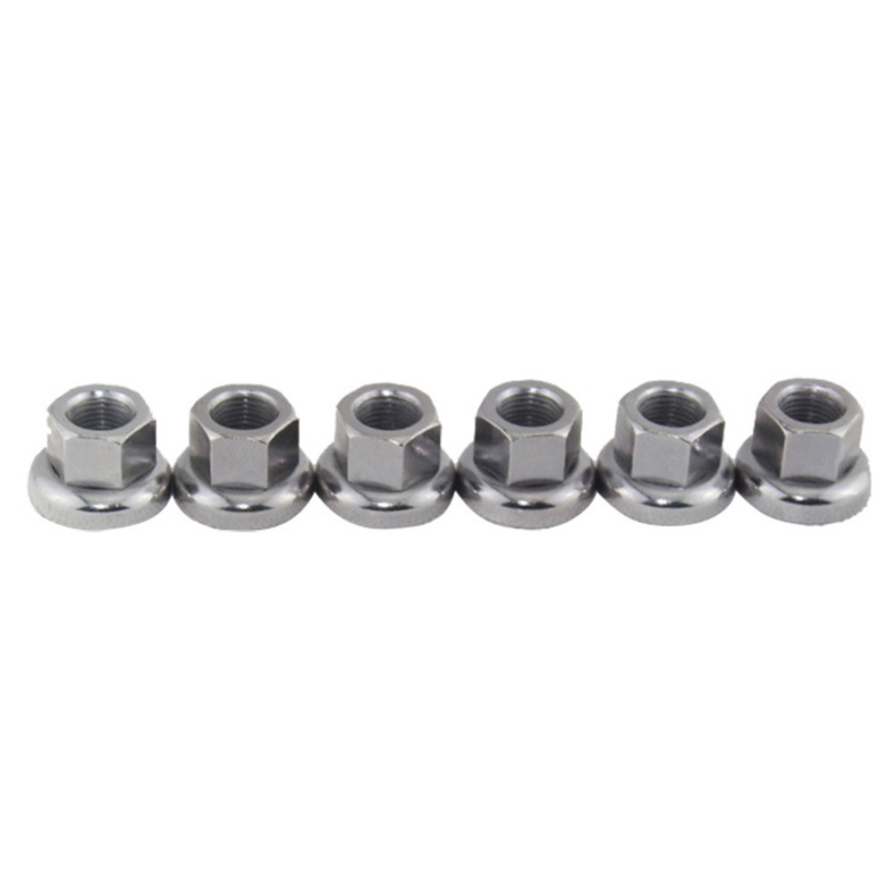 Secl 2 Chiếc Xe Đạp Phi Hành Đoàn Đai Ốc Xe Đạp Vít M9 M10 3 / 8 Vít Đai Ốc Cho Xe Đạp Trung Tâm