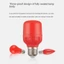 Bóng đèn LED màu đỏ OIMG E12 E14 E27 Đèn đỏ cho chùa Phật giáo và bàn thờ 2W 3W 220V