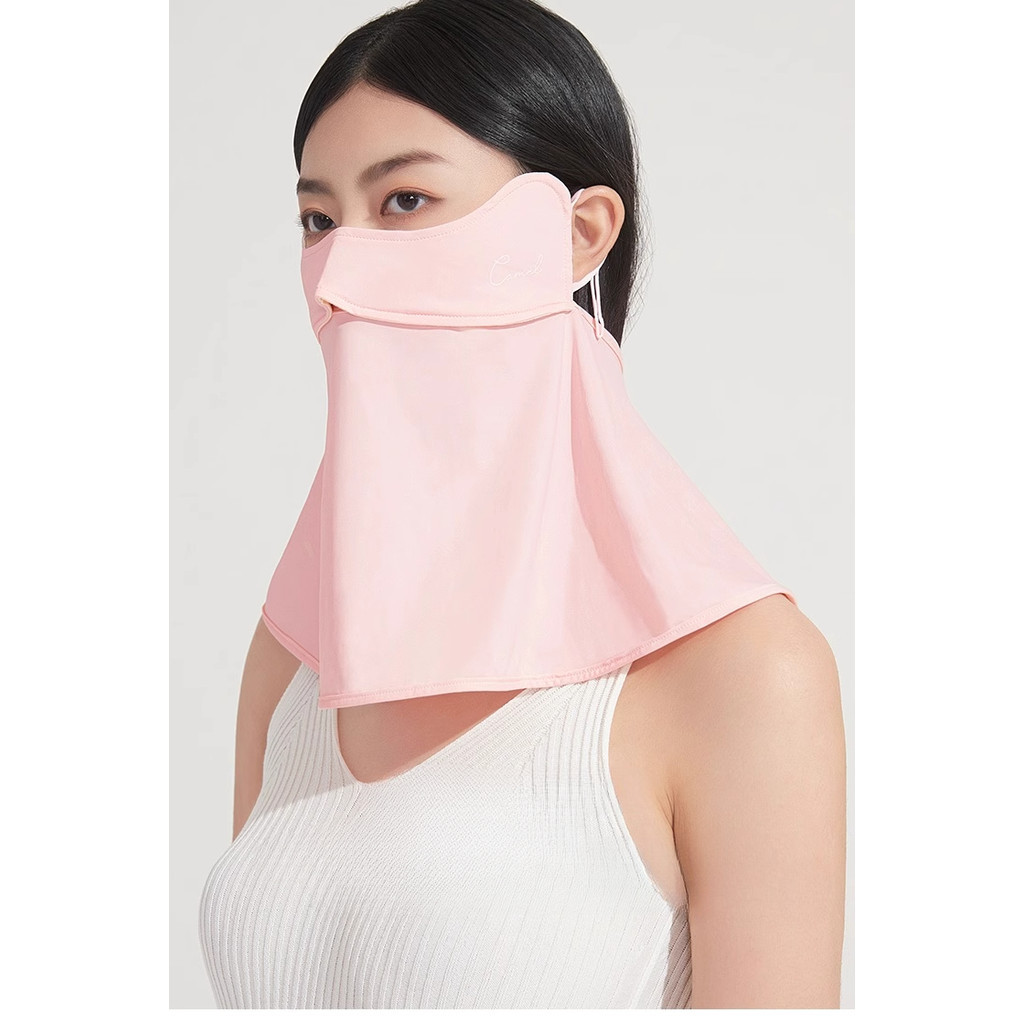 Ảnh Mặt nạ chống nắng cổ CAMEL CROWN Mặt nạ chống nắng toàn diện chống tia cực tím dành cho nữ 3