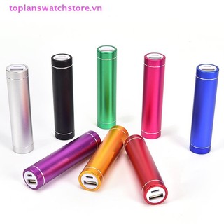 Toplanswatchstore 2600mAh Di Động Bên Ngoài Hộp USB Sạc Pin Cho Điện Thoại Di Động VN