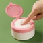 Li Baby Powder Case Máy phân phối bột cho trẻ sơ sinh Thiết kế hoa văn đáng yêu Bột Puff Hold