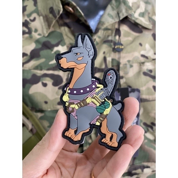 Patch_miếng dán PVC chó tactical