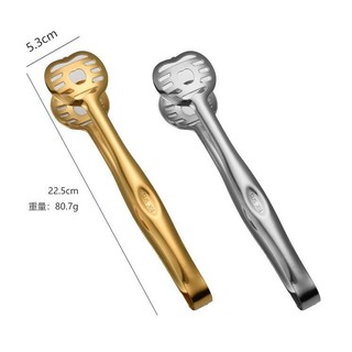 ( Kẹp táo ) Kẹp Gắp Thức Ăn Đa Năng Hình Táo Inox 304  Bền Bỉ, Sang Trọng, Giá Tốt