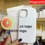 Silicon lỏng từ tính màu trắng cho iphone 15 / 14 / 13 / 12 / Pro / ProMax / plus / mini Vỏ điện thoại chất lượng cao Hoạt hình bật lên