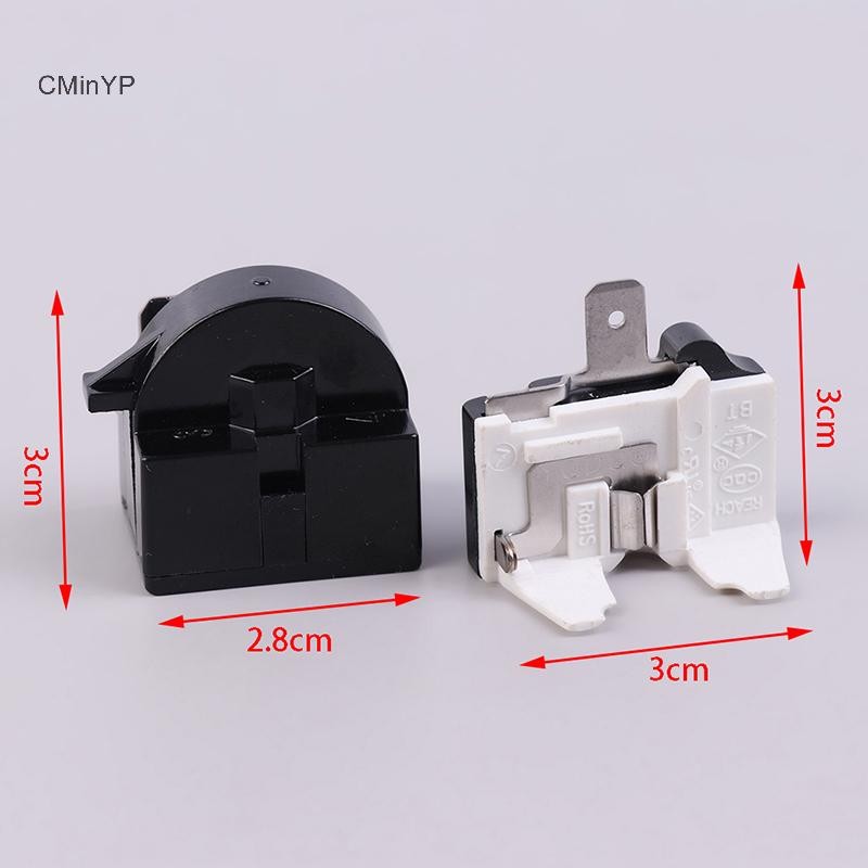 Cminyp 2 Rơle khởi động PTC QP2-4.7 và Bảo vệ quá tải 6750C-0005P cho tủ lạnh. Vinh Quang