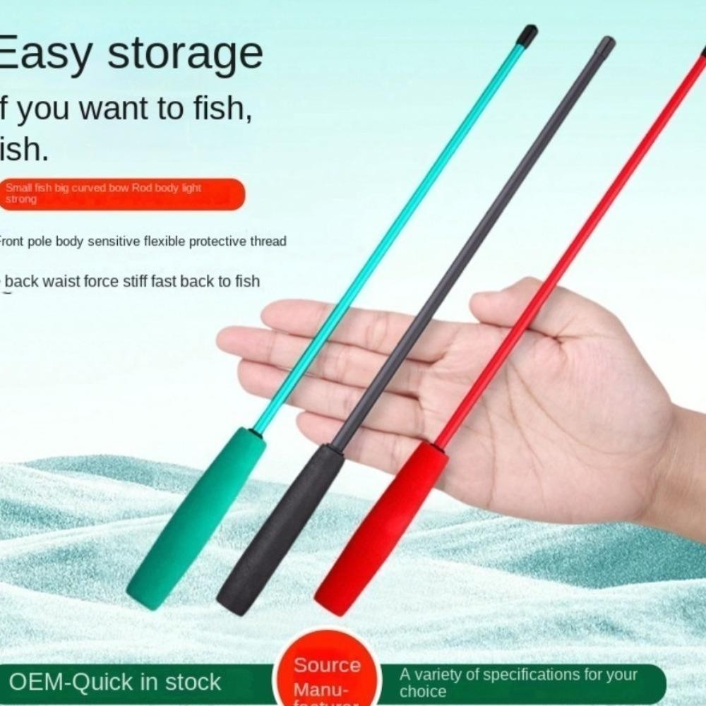 Bộ dụng cụ đầy đủ cần câu JKDESIGN, Bộ cần câu bằng kính thiên văn cần câu, cần đúc sợi thủy tinh cho trẻ em 1,2m-2,4m Combo câu cá