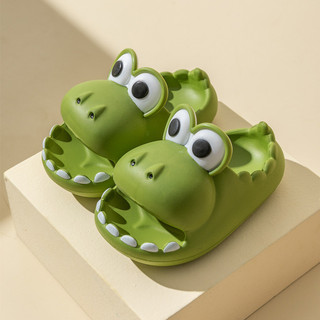 Unisex Người Lớn-Con Hoạt Hình Dễ Thương 3D Hippo Dép Đi Biển Ngoài Trời Eva Đế Mềm Chống Trơn Trượt Xăng đan Trẻ Em