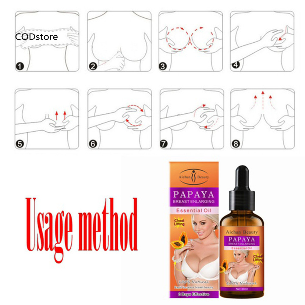Kdc 30ml Nâng ngực Nâng ngực Tinh dầu Massage tăng cường săn chắc